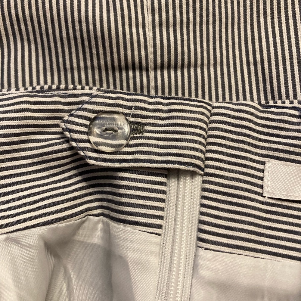 Grace Skirt 4 
Cotton Black White Stripe Pockets Sexy. 
Very good condition - Picture 6 of 6